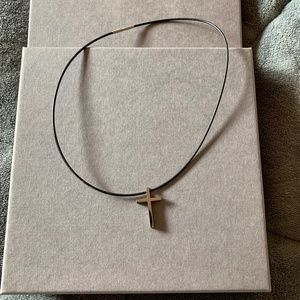 TeNo cross pendant necklace